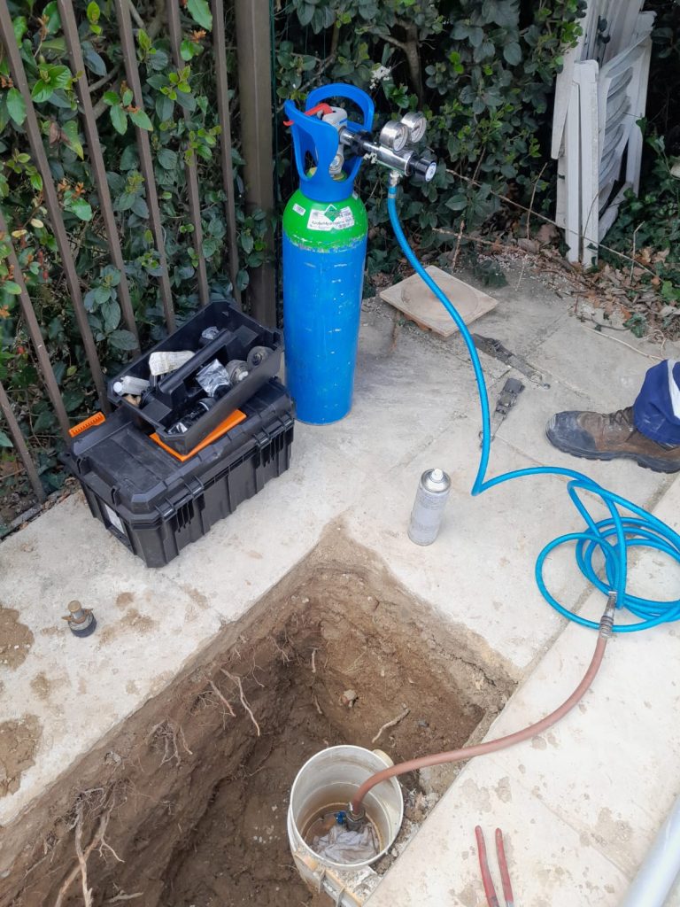 Réparation canalisation

